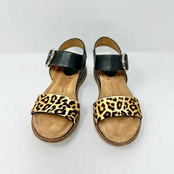 Sofft Leopard, Black and Tan Sandals Size 6 - Picture 6 of 10